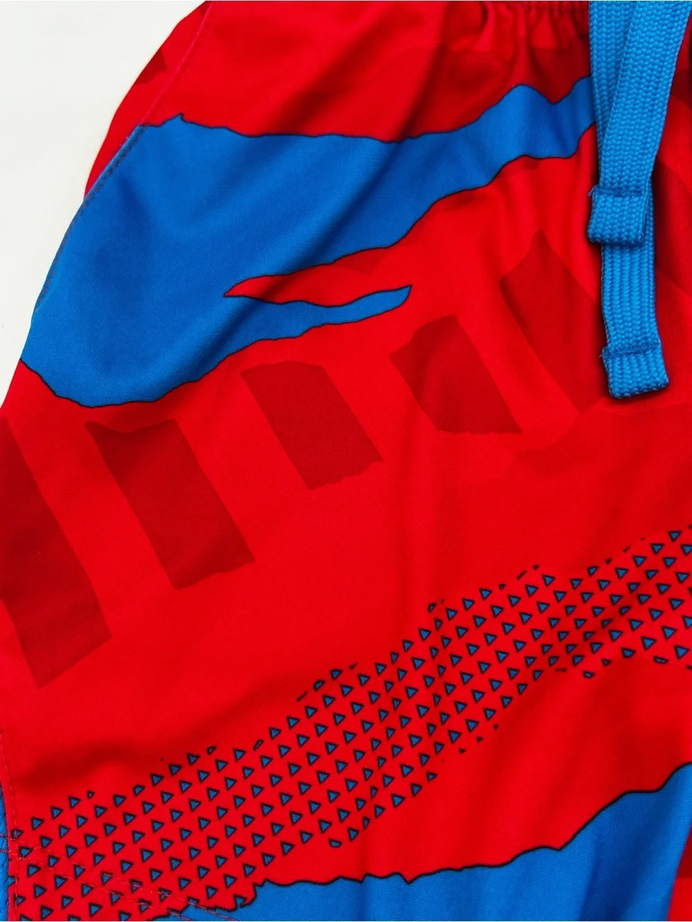 Athletic Works Red and Blue Boys' Sport Shorts Size XS (4-5)